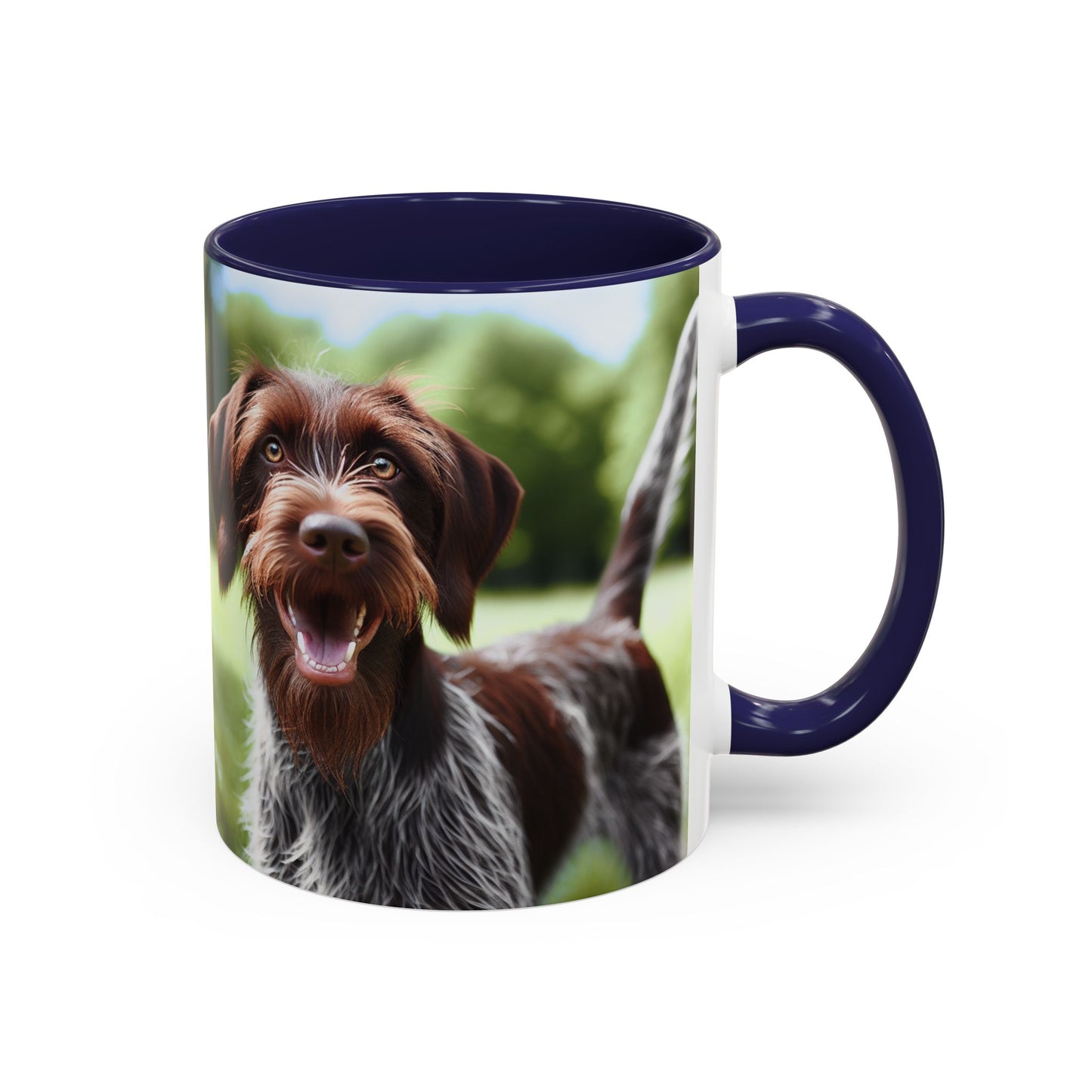 Wirehaired Slovakian Pointer Accent Coffee Mug - Perfect Gift for Dog Lovers