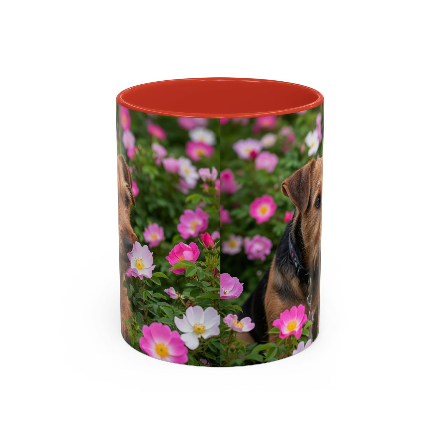 Teddy Roosevelt Terrier Accent Coffee Mug - Perfect Gift for Dog Lovers