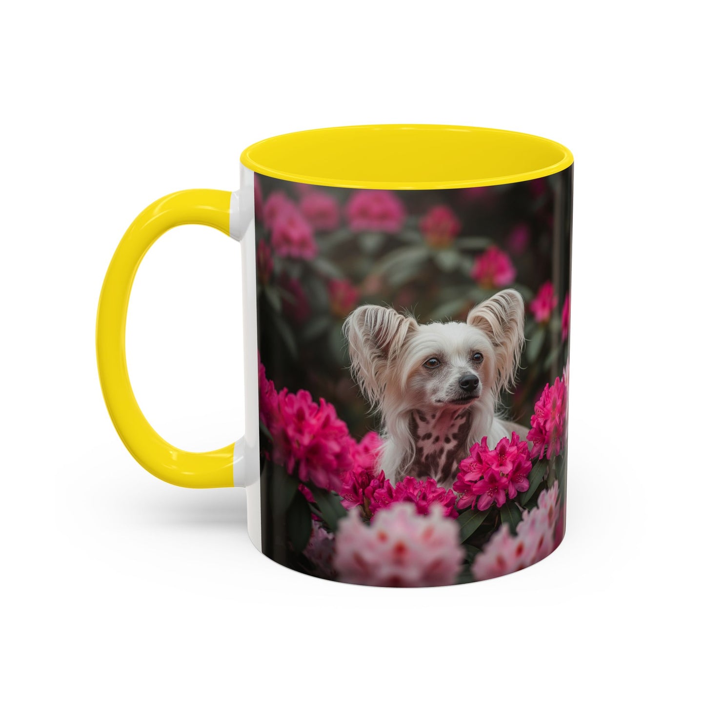 Chinese Crested Accent Coffee Mug - Perfect Gift for Dog Lovers