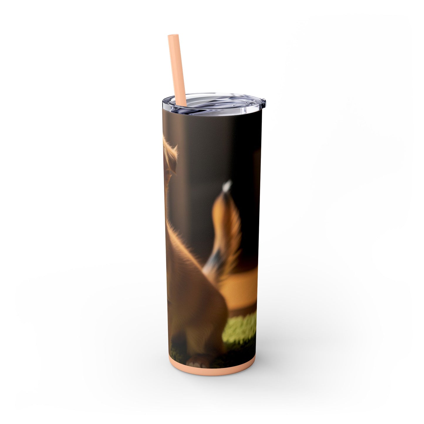 Toi Leo Tumbler with Straw, 20oz