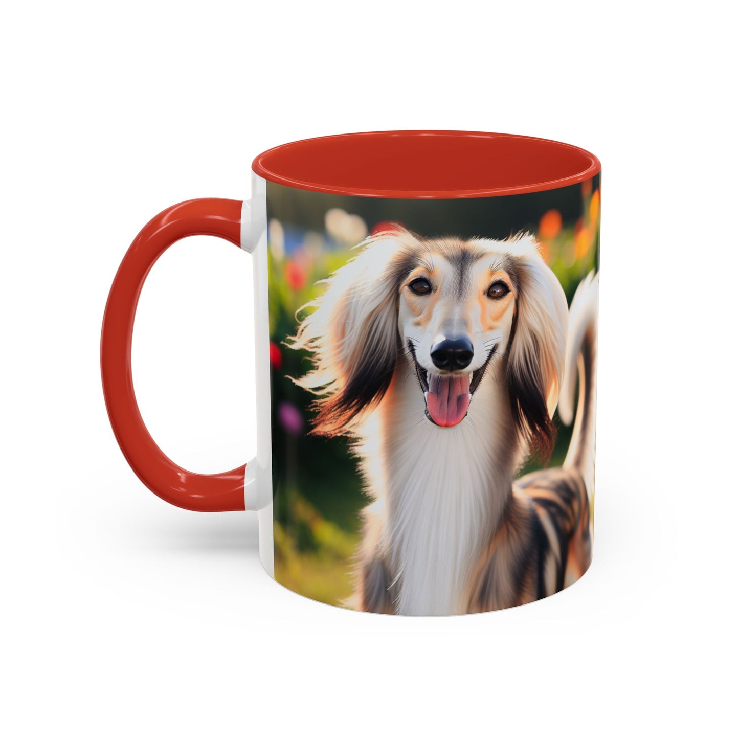 Saluki Accent Coffee Mug - Perfect Gift for Dog Lovers
