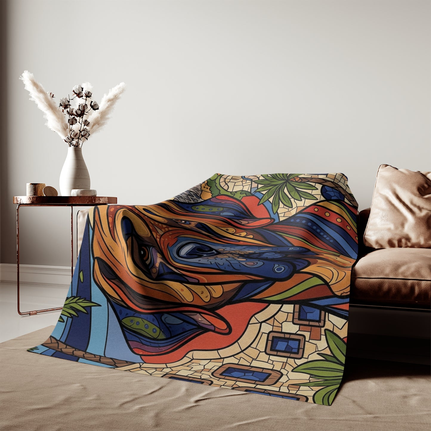Spanish Mastiff Sweatshirt Blanket