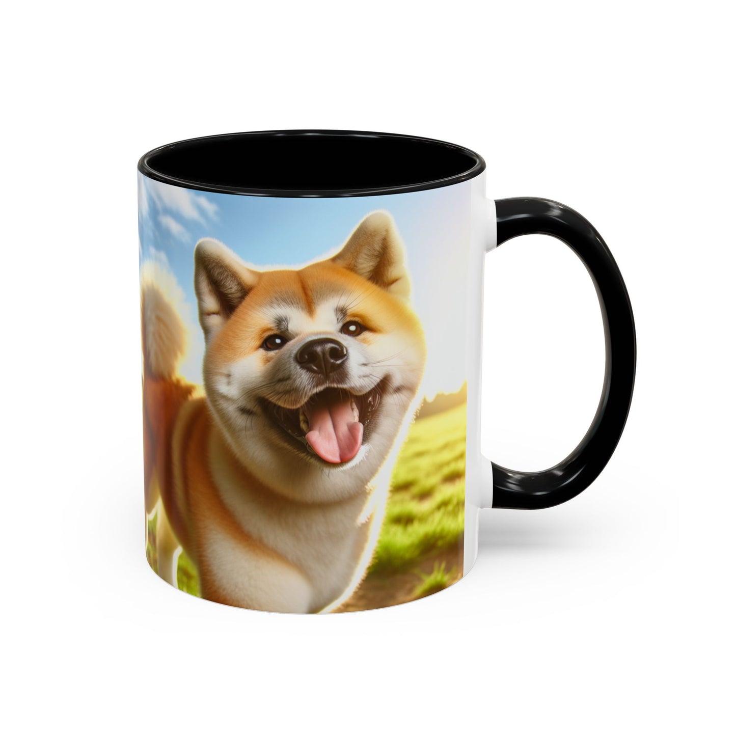 Akita Accent Coffee Mug - Perfect Gift for Dog Lovers