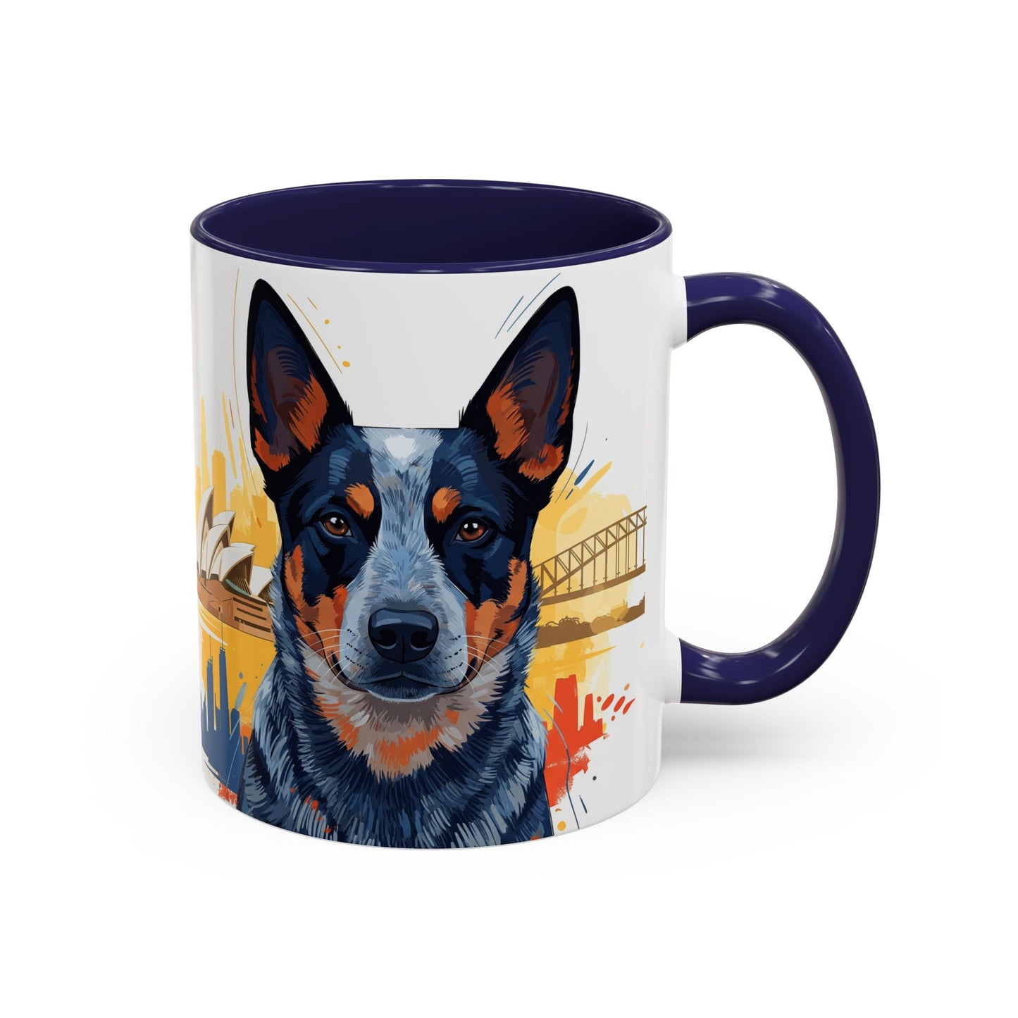 Australian Cattle Dog Accent Coffee Mug - Perfect Gift for Dog Lovers