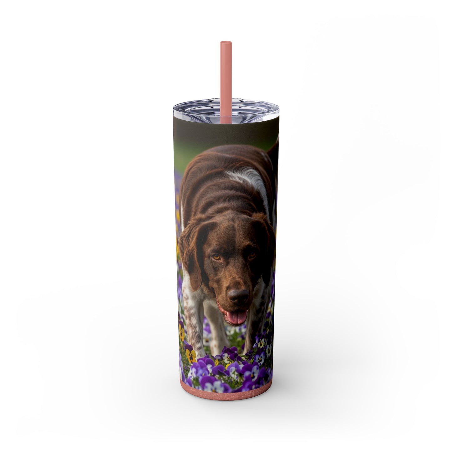 Large Munsterlander Tumbler with Straw, 20oz