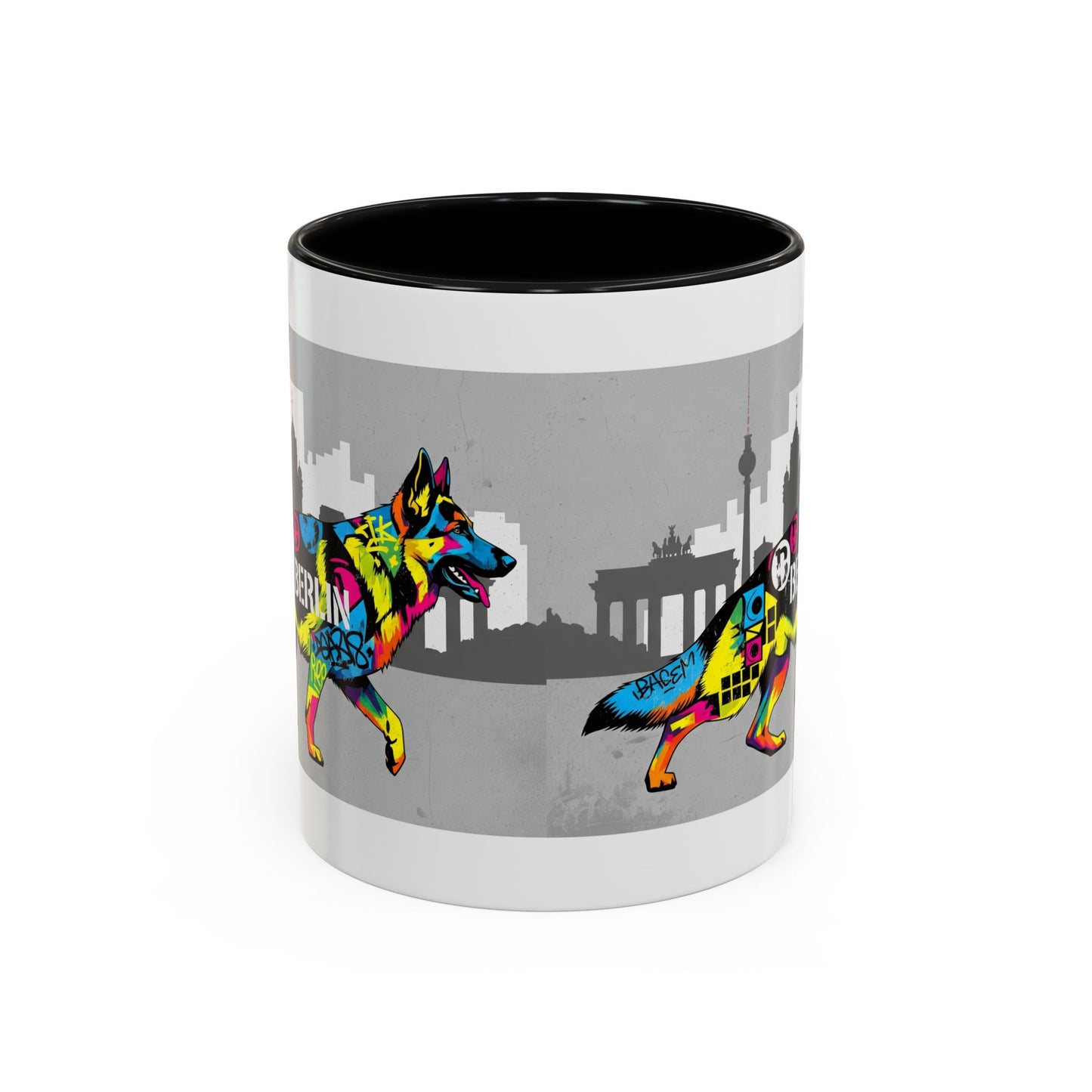 German Shepherd Accent Coffee Mug - Perfect Gift for Dog Lovers