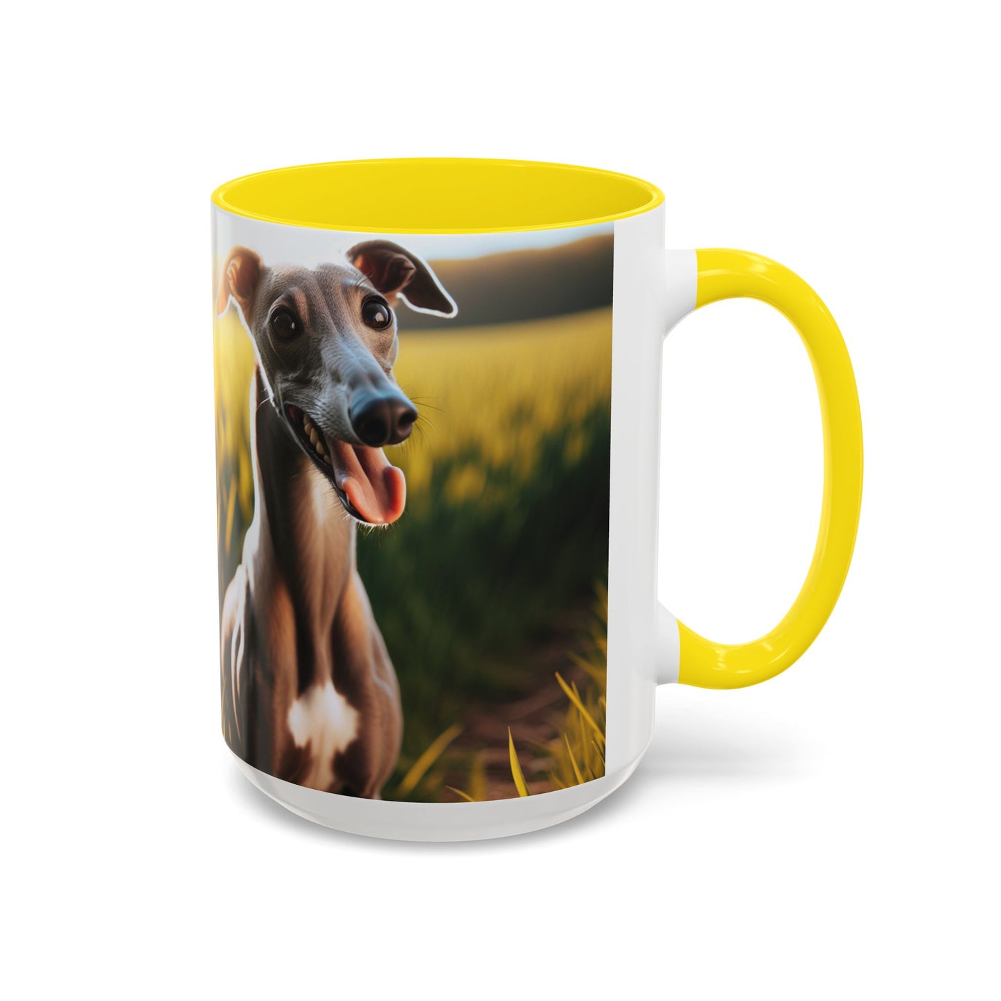 Greyhound Accent Coffee Mug - Perfect Gift for Dog Lovers