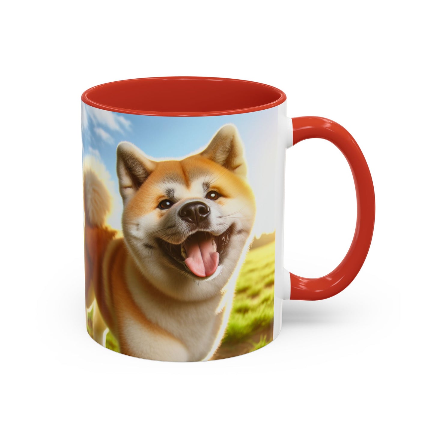 Akita Accent Coffee Mug - Perfect Gift for Dog Lovers
