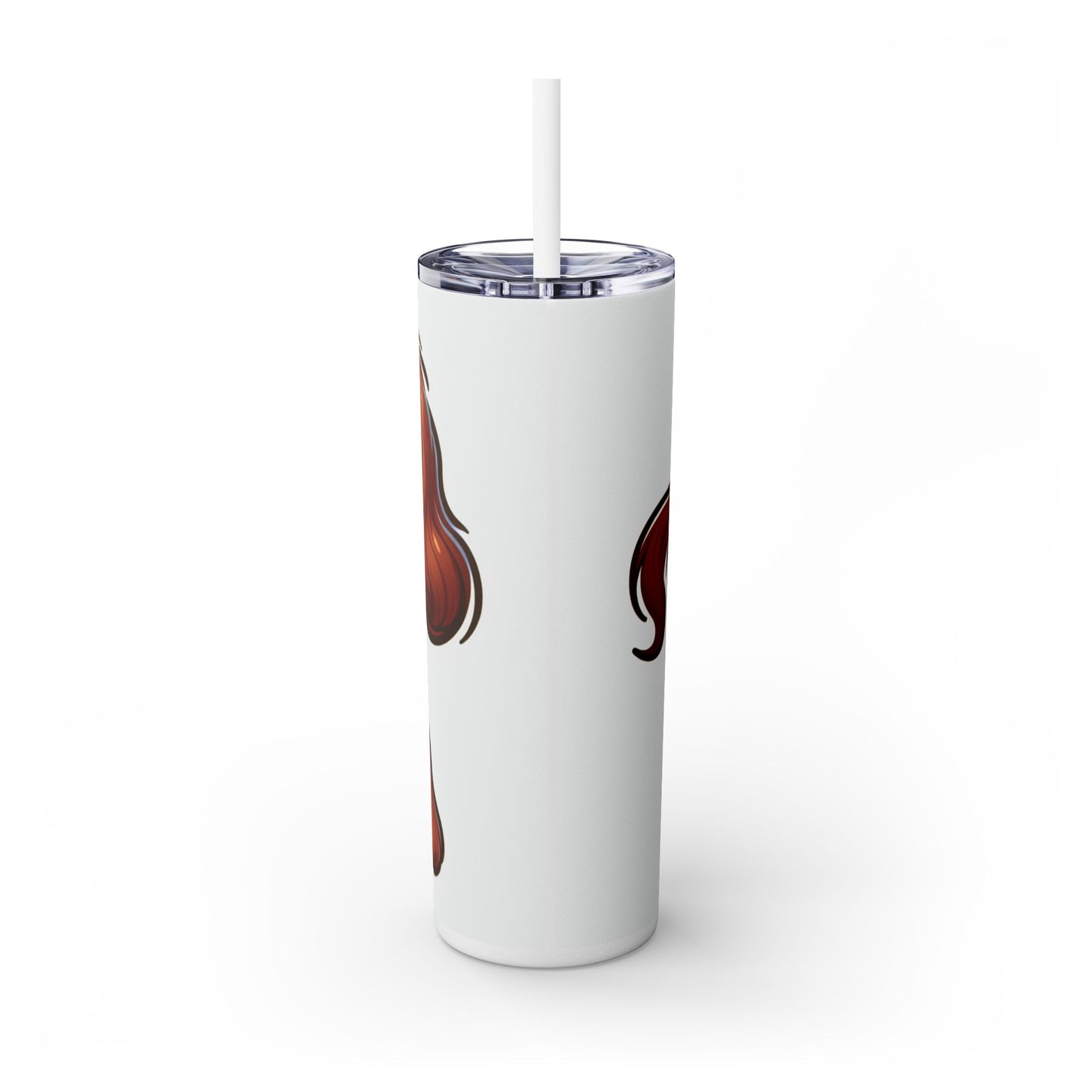 Sussex Spaniel Skinny Tumbler with Straw, 20oz