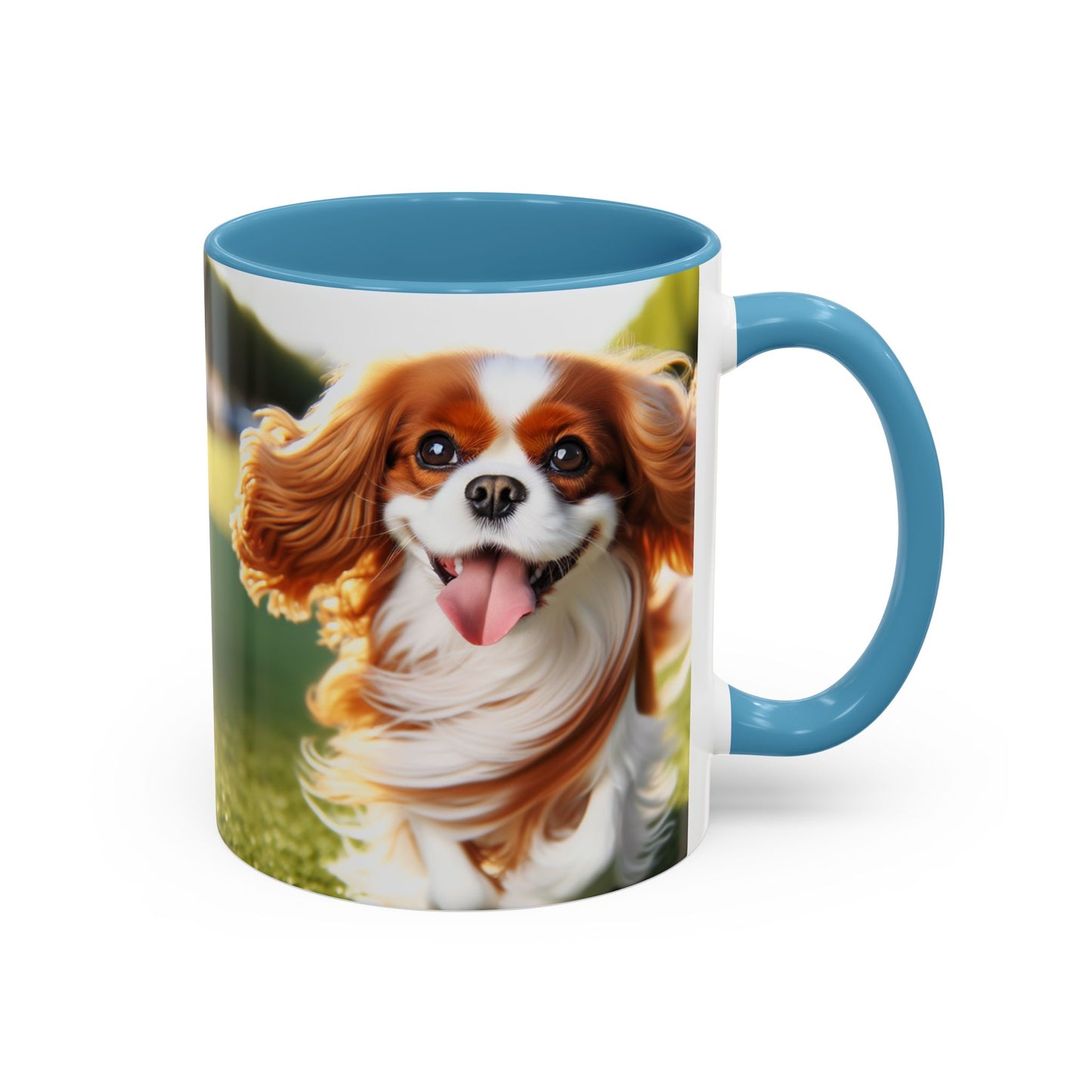 Cavalier King Charles Spaniel Accent Coffee Mug - Perfect Gift for Dog Lovers