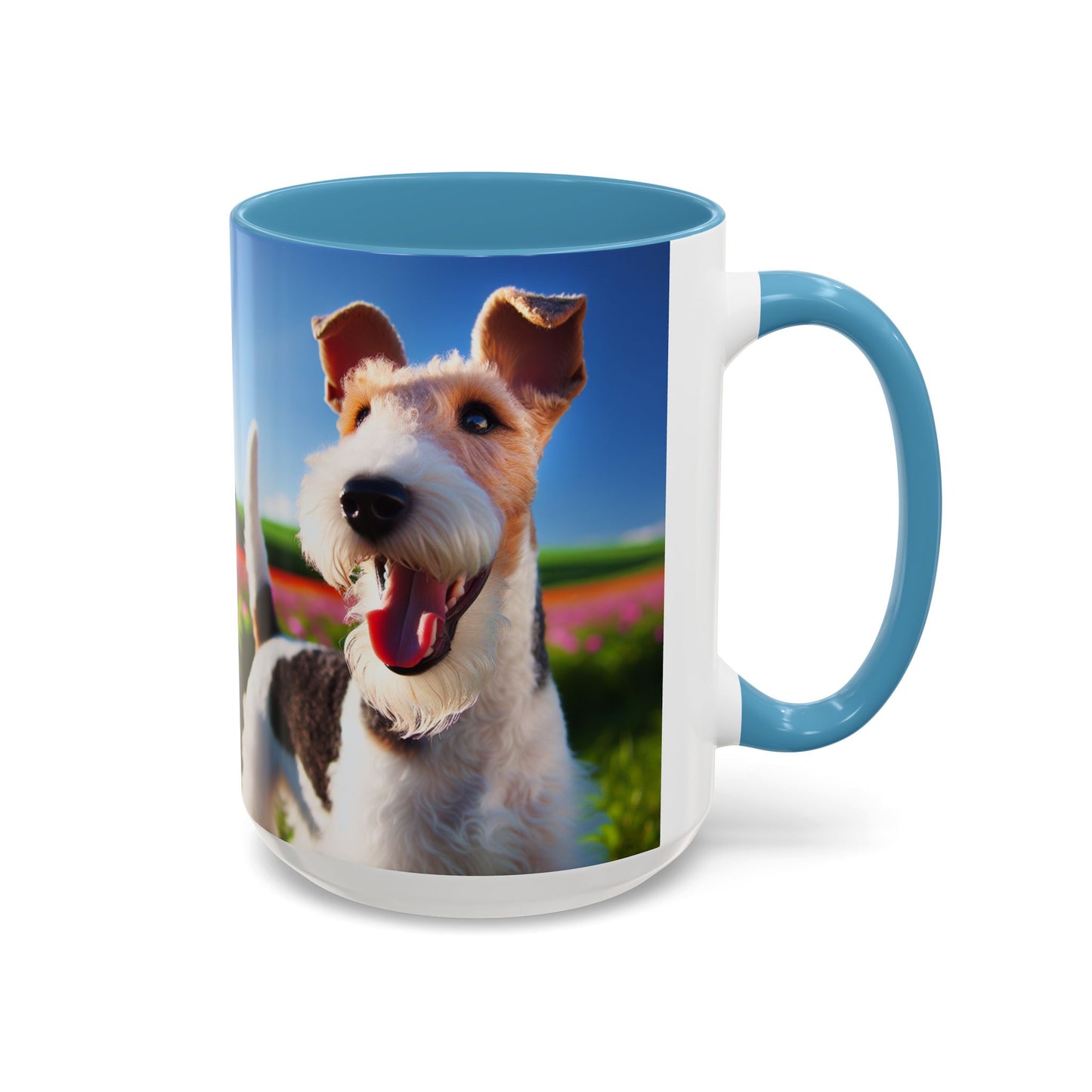 Wire Fox Terrier Accent Coffee Mug - Perfect Gift for Dog Lovers