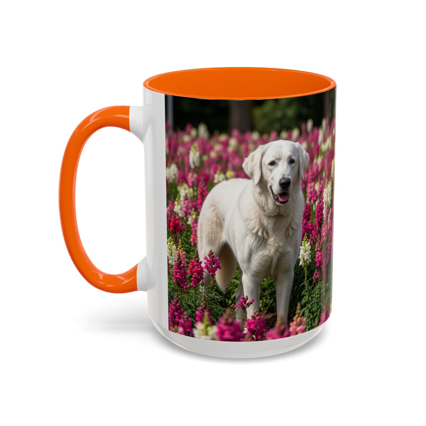 Estrela Mountain Dog Accent Coffee Mug - Perfect Gift for Dog Lovers