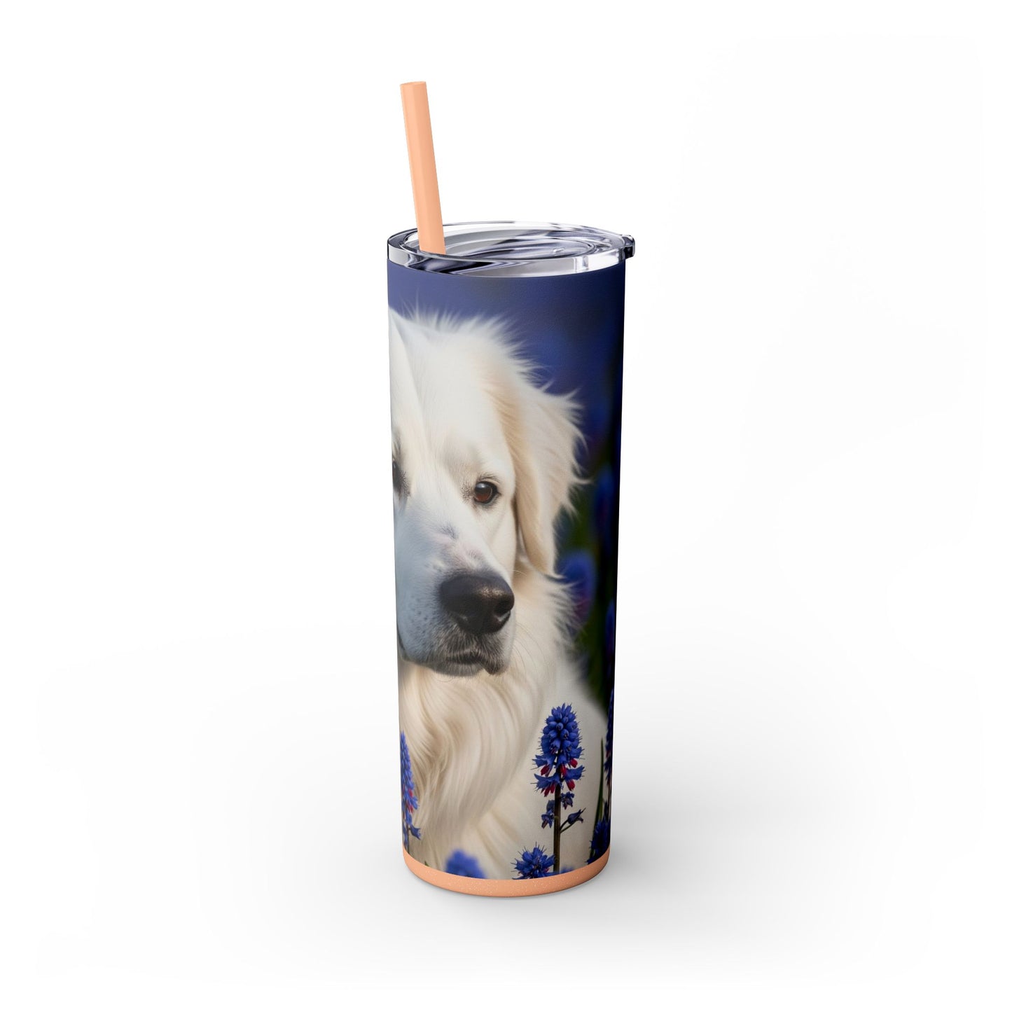 Portuguese Sheepdog Tumbler with Straw, 20oz