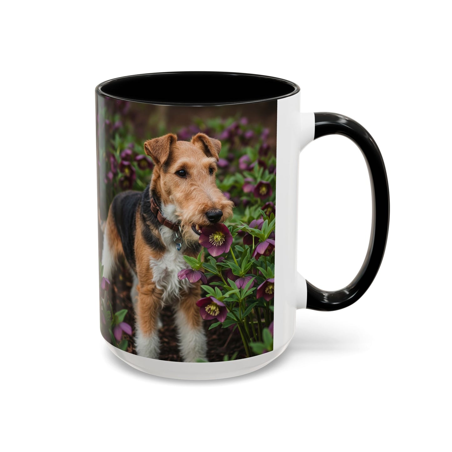 Wire Fox Terrier Accent Coffee Mug - Perfect Gift for Dog Lovers