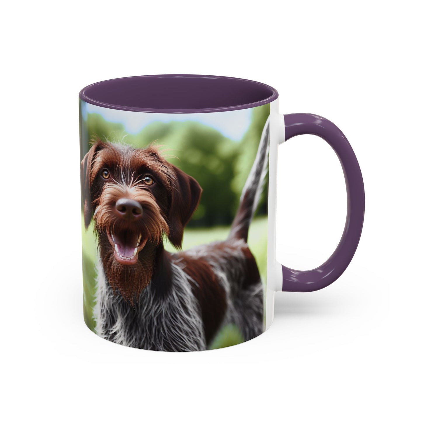 Wirehaired Slovakian Pointer Accent Coffee Mug - Perfect Gift for Dog Lovers