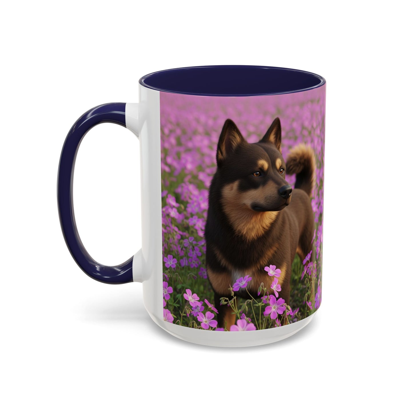 Cadabomb Okami Accent Coffee Mug - Perfect Gift for Dog Lovers