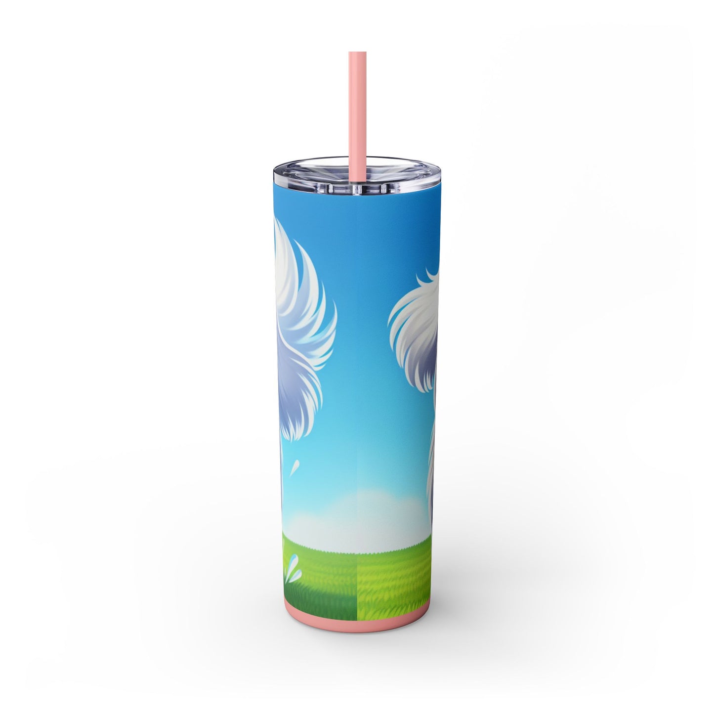 Maltese Tumbler with Straw, 20oz