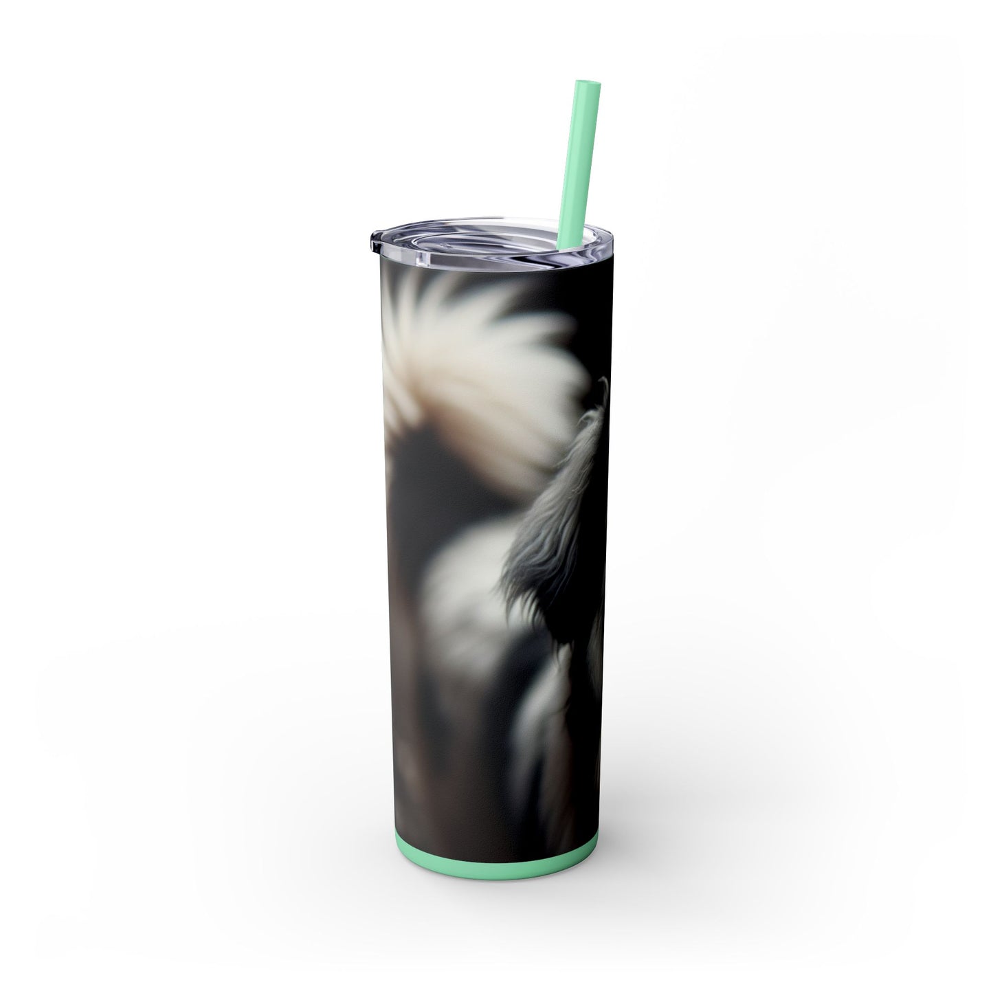 Romanian Mioritic Shepherd Dog Tumbler with Straw, 20oz