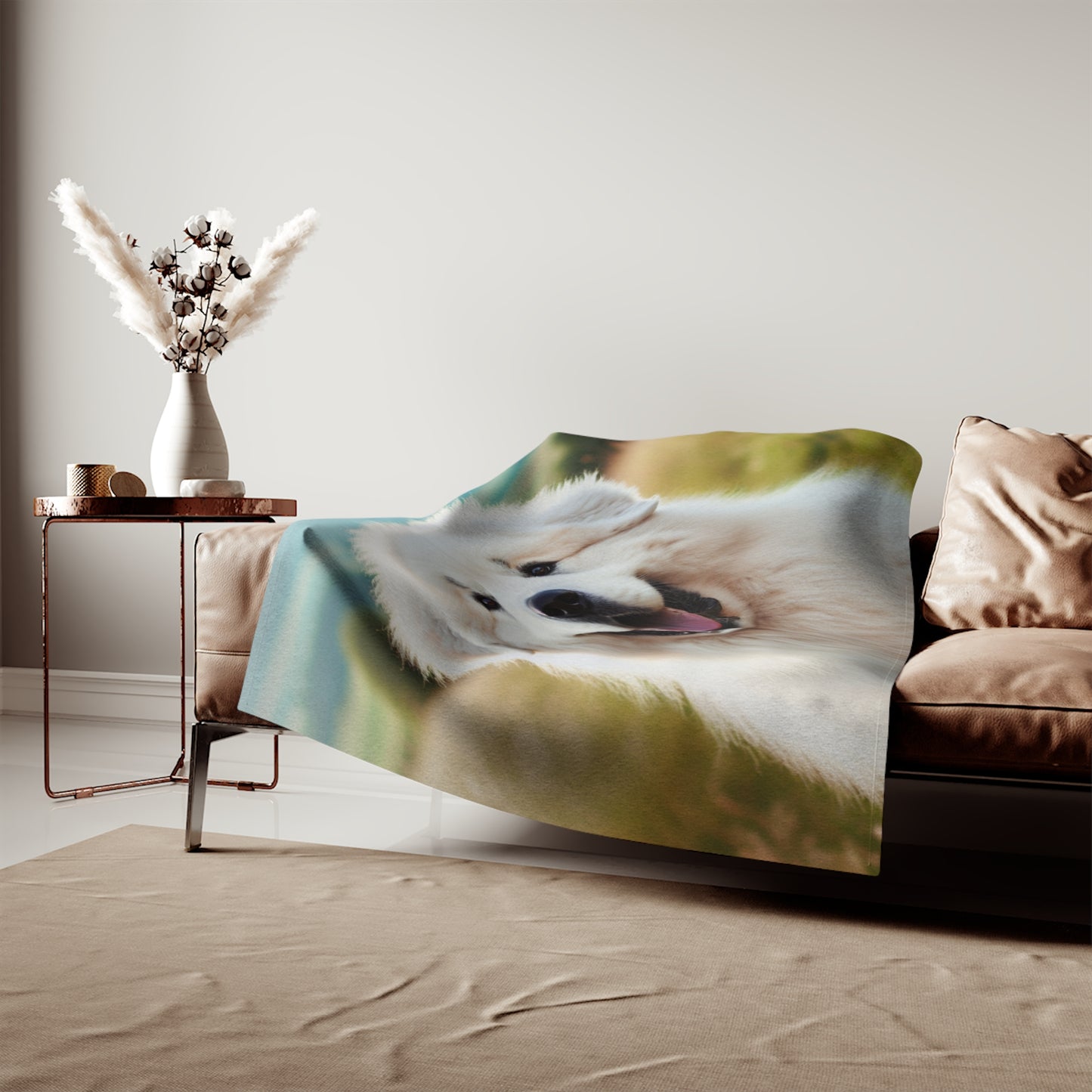 Great Pyrenees Sweatshirt Blanket