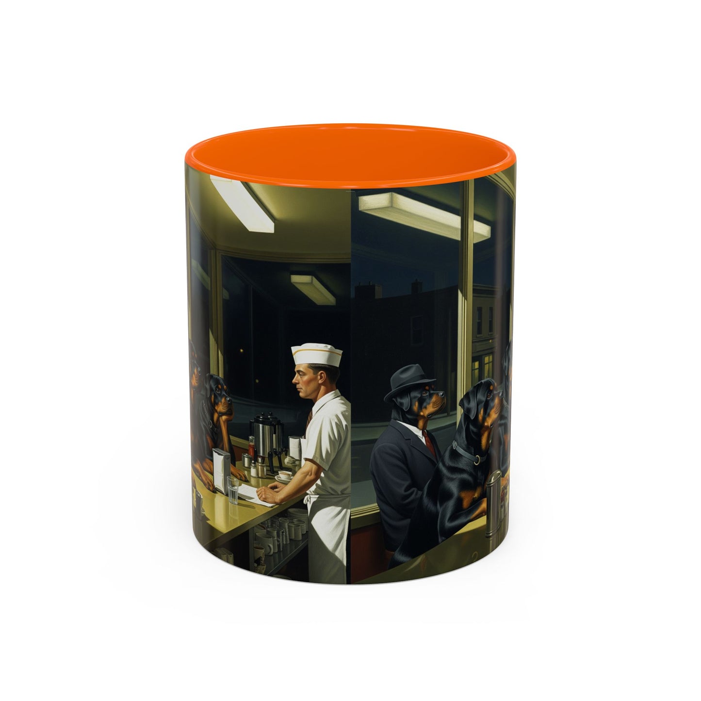 Rottweiler Accent Coffee Mug - Perfect Gift for Dog Lovers