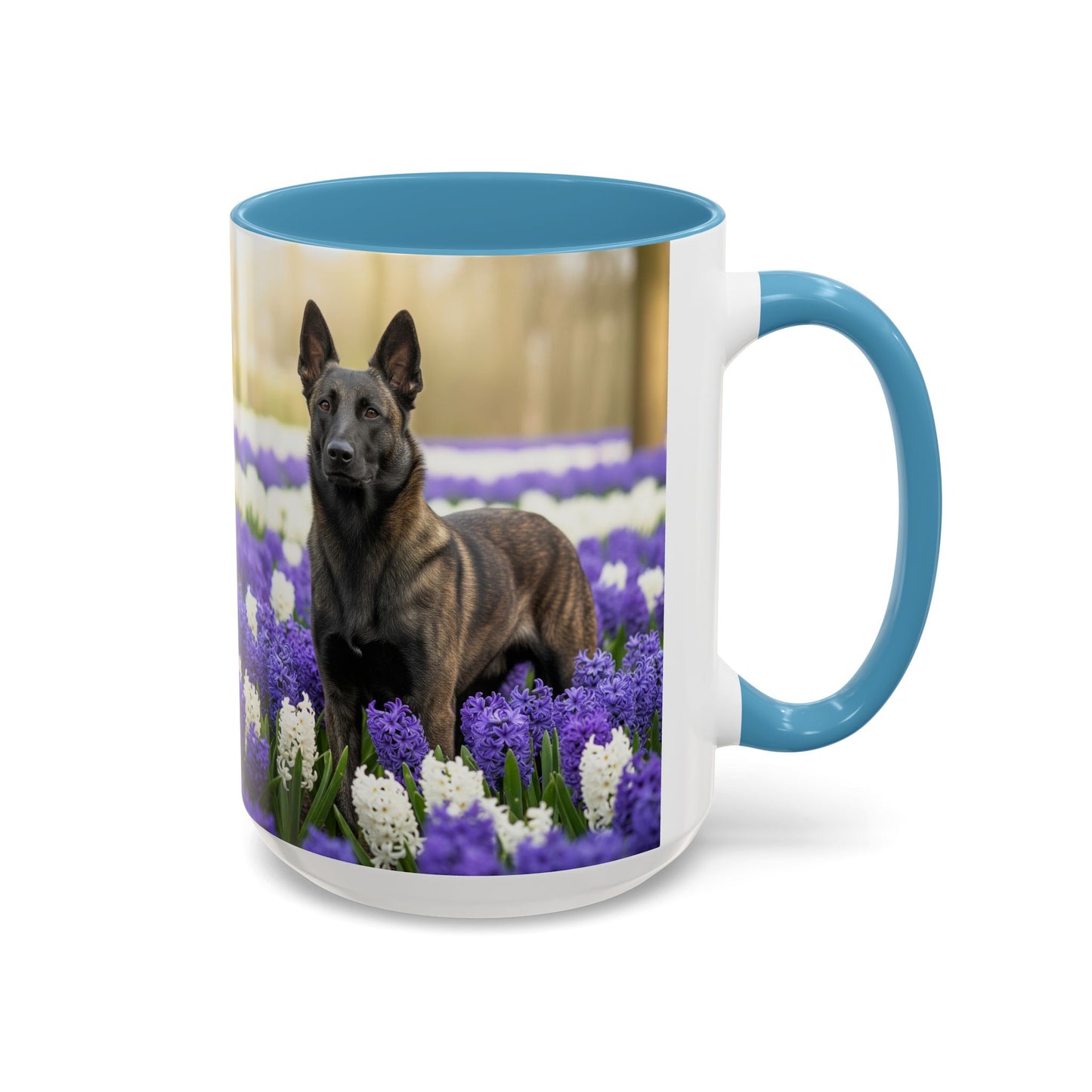 Dutch Shepherd Dog Accent Coffee Mug - Perfect Gift for Dog Lovers