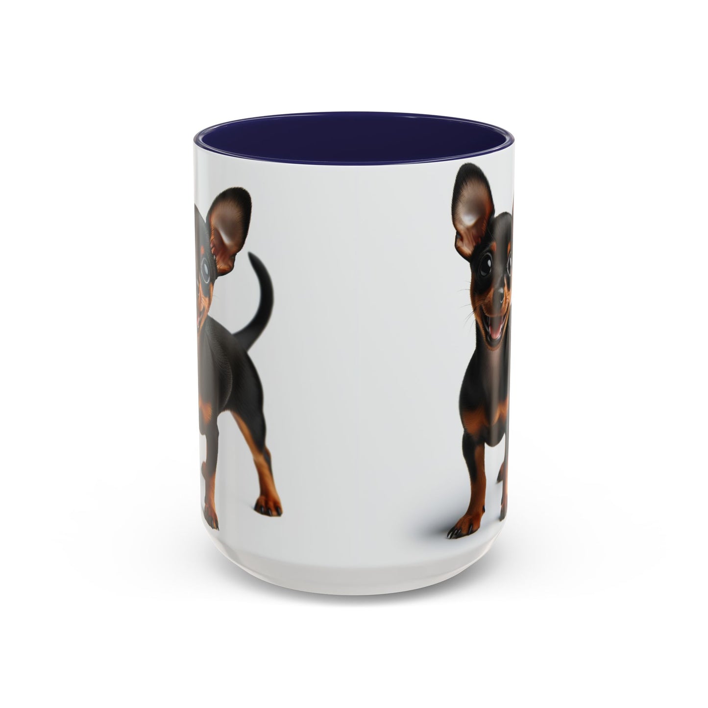 Miniature Pinscher Accent Coffee Mug - Perfect Gift for Dog Lovers