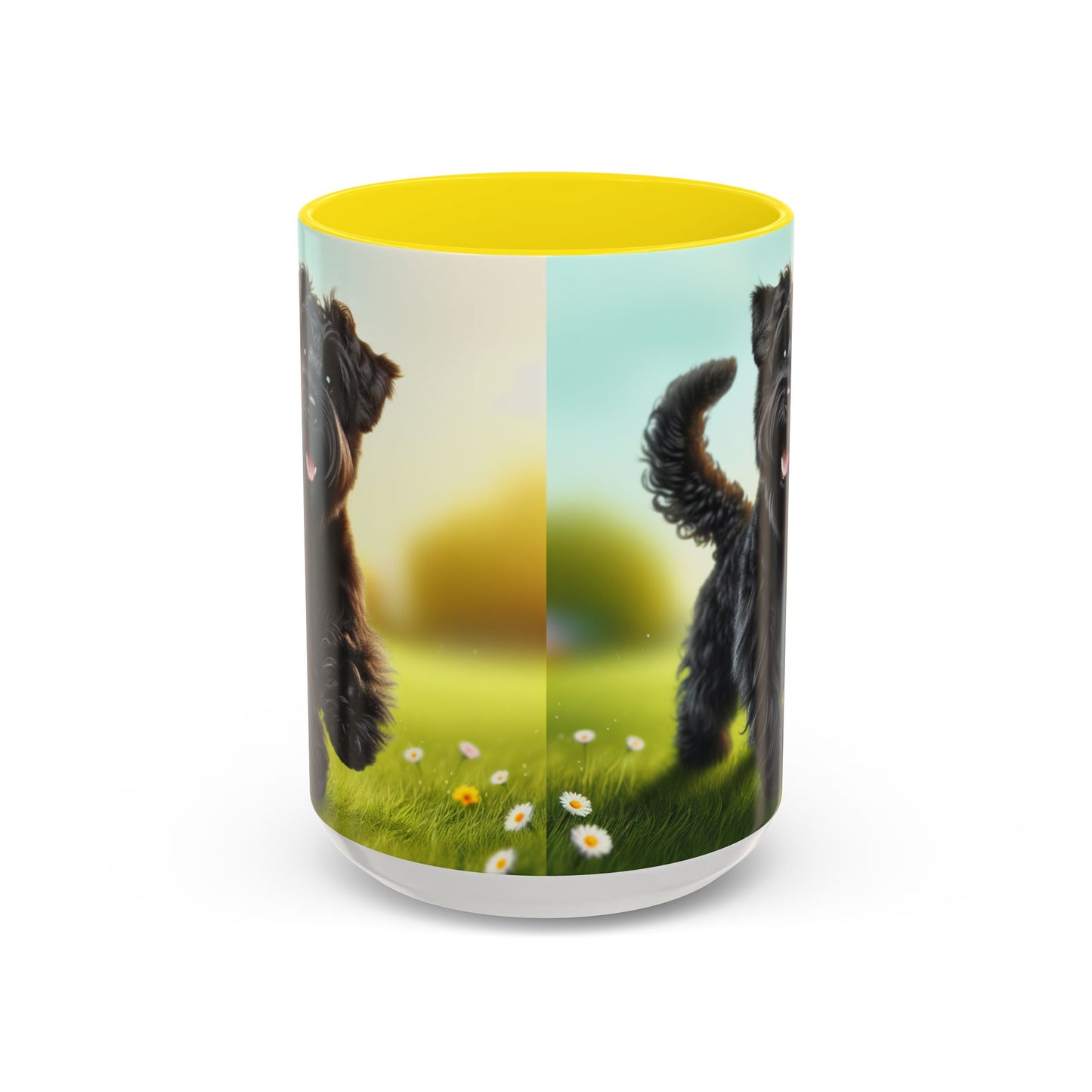 Russian Black Terrier Accent Coffee Mug - Perfect Gift for Dog Lovers