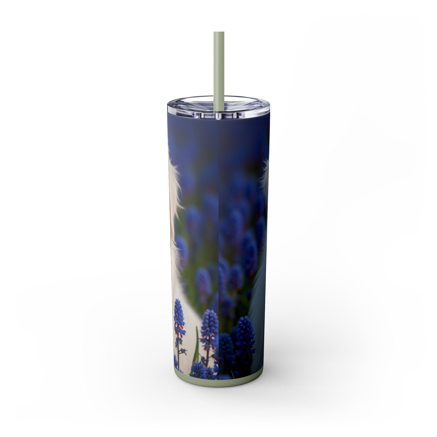 Portuguese Sheepdog Tumbler with Straw, 20oz