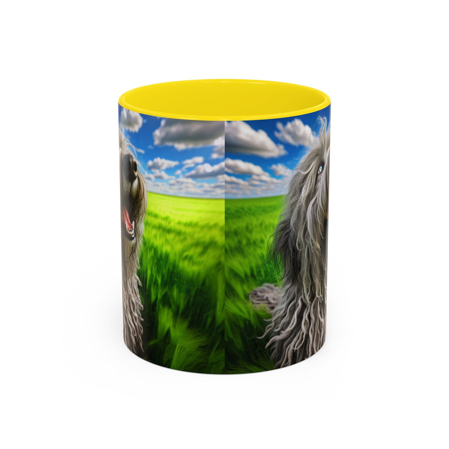 Bergamasco Shepherd Dog Accent Coffee Mug - Perfect Gift for Dog Lovers