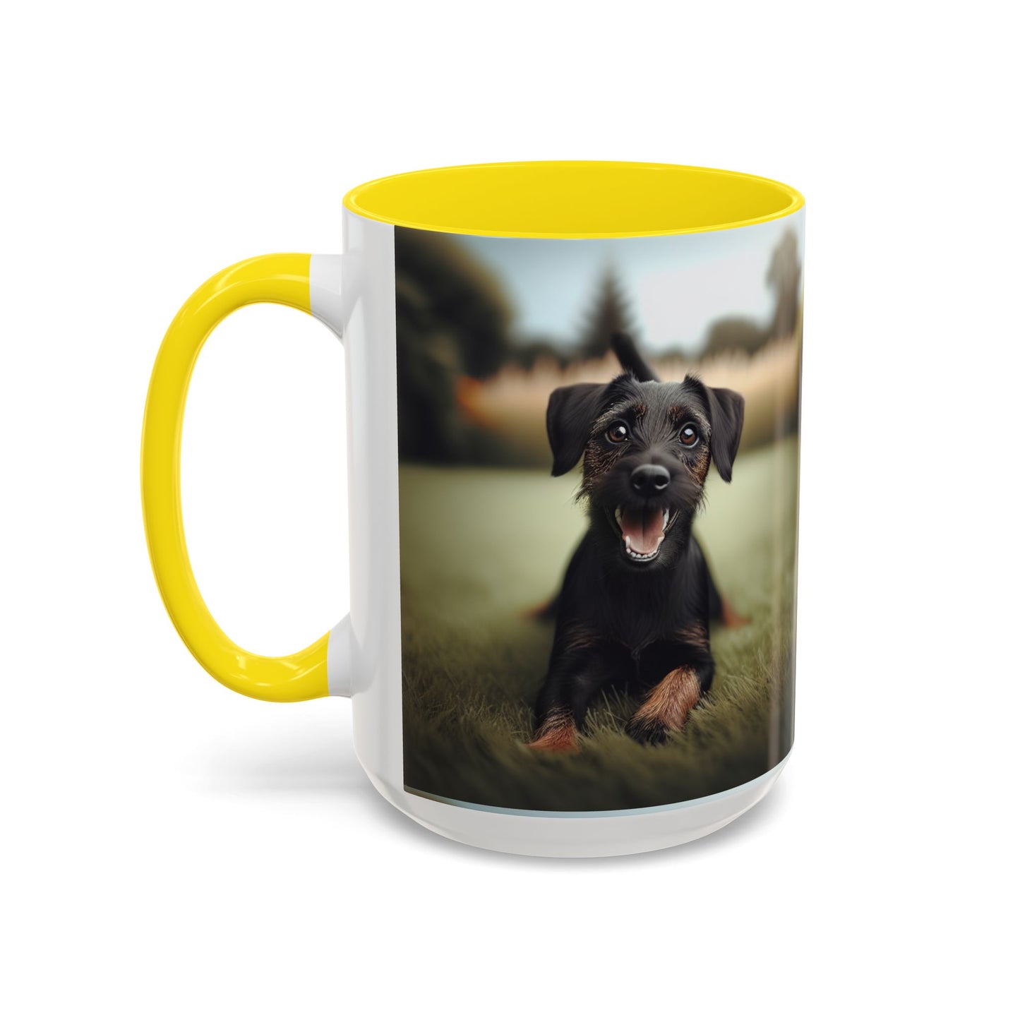 German Hunting Terrier Accent Coffee Mug - Perfect Gift for Dog Lovers