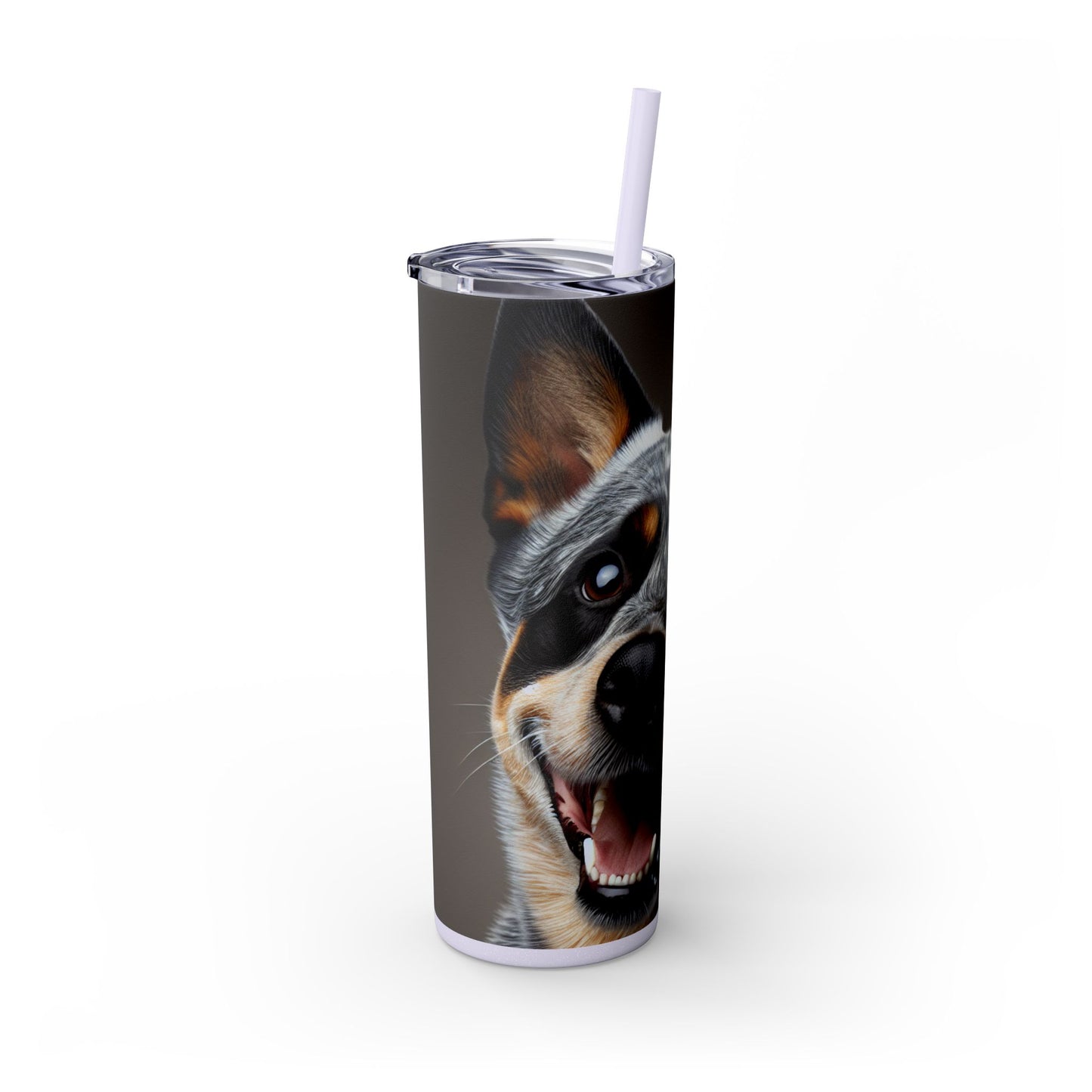 Australian Cattle Dog Tumbler with Straw, 20oz