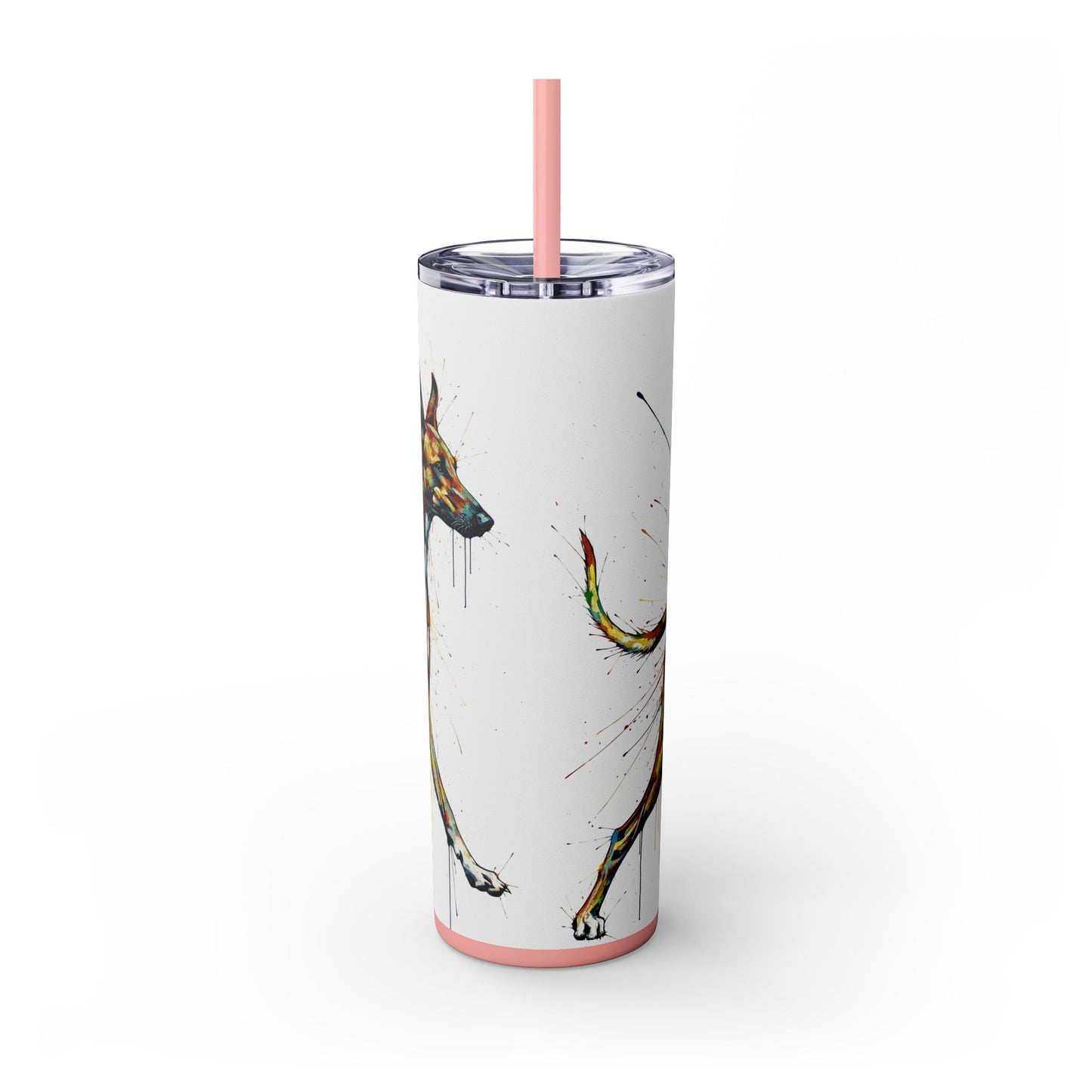 Azawakh Tumbler with Straw, 20oz