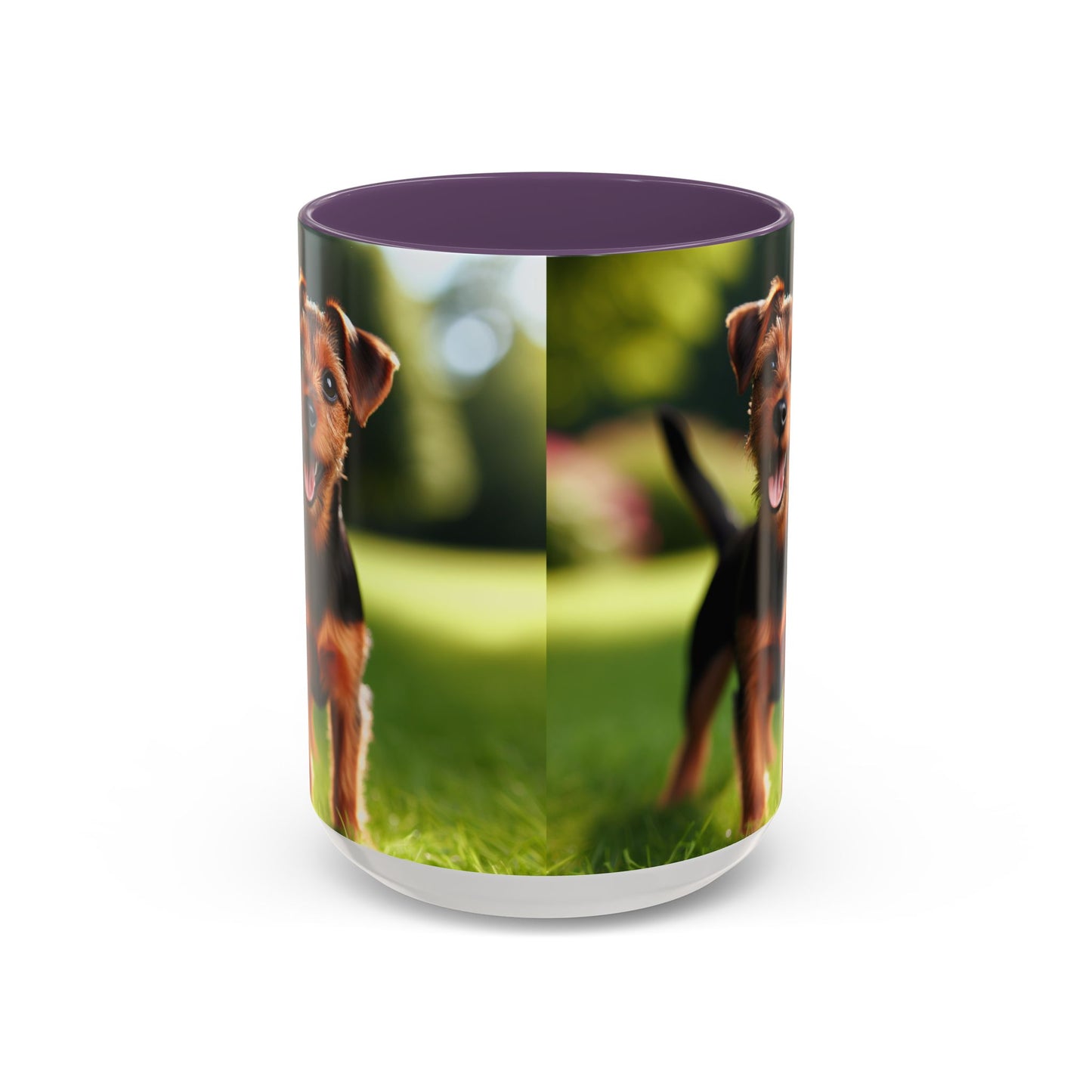 Deutscher Jagdterrier Accent Coffee Mug - Perfect Gift for Dog Lovers