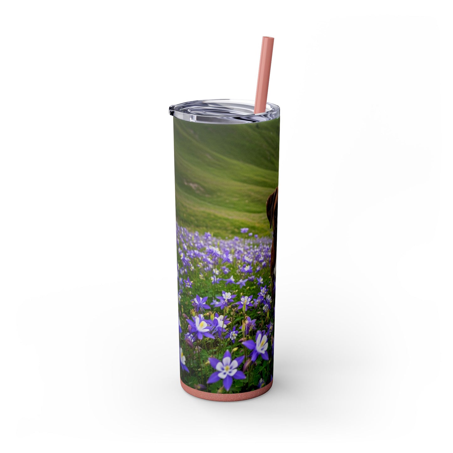 Boxer Tumbler with Straw, 20oz