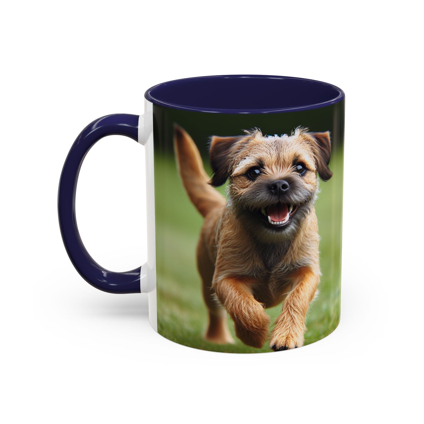 Border Terrier Accent Coffee Mug - Perfect Gift for Dog Lovers