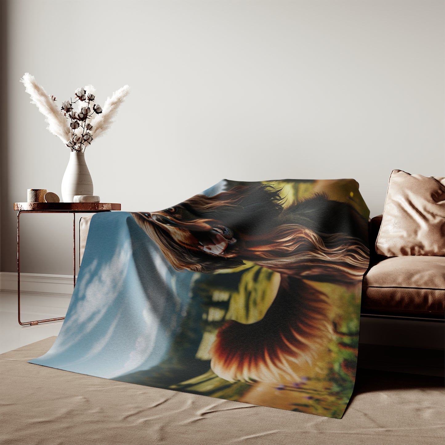 Deutscher Wachtelhund Sweatshirt Blanket