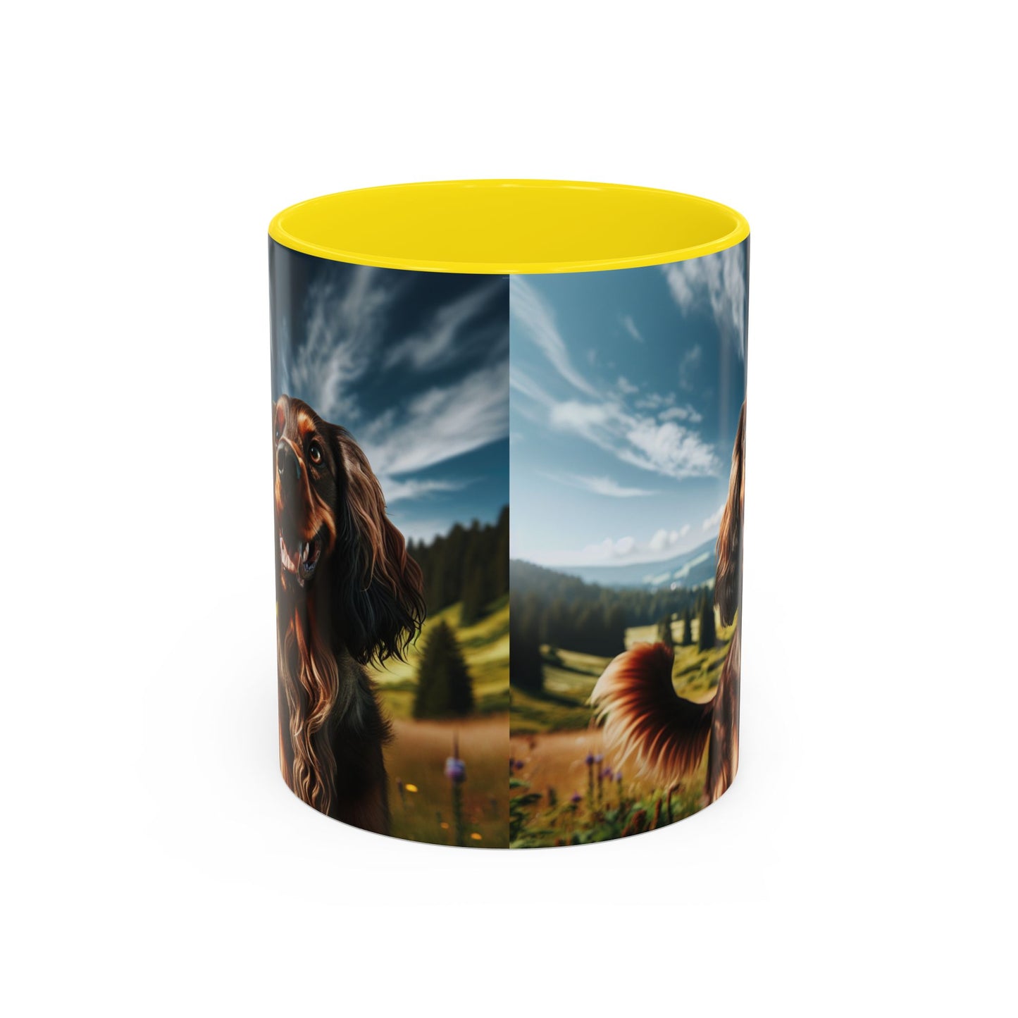 Deutscher Wachtelhund Accent Coffee Mug - Perfect Gift for Dog Lovers