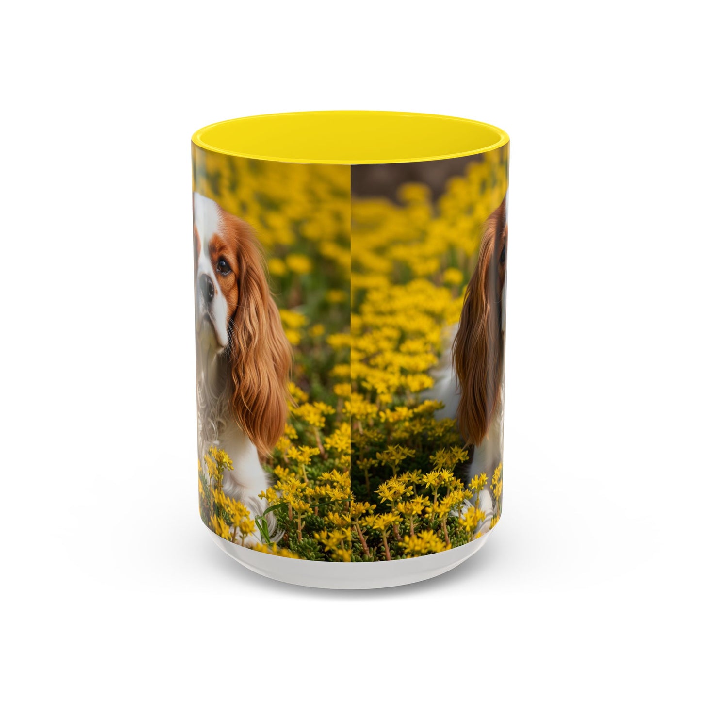 Cavalier King Charles Spaniel Accent Coffee Mug - Perfect Gift for Dog Lovers