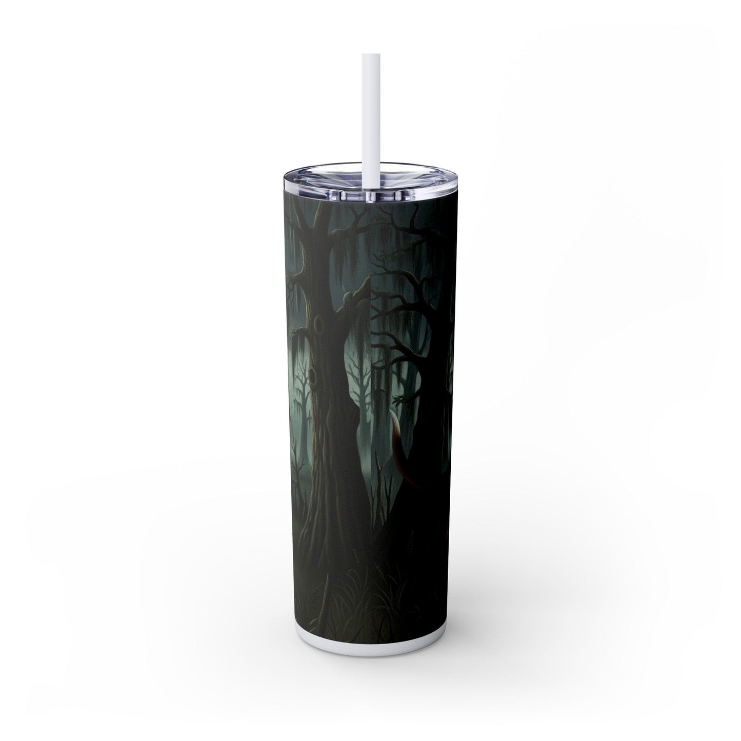 Bloodhound Skinny Tumbler with Straw, 20oz