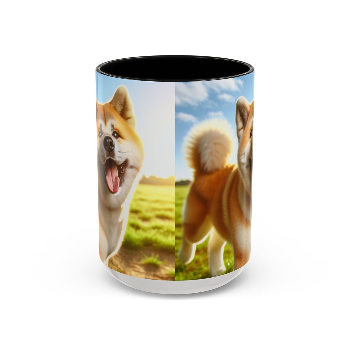 Akita Accent Coffee Mug - Perfect Gift for Dog Lovers