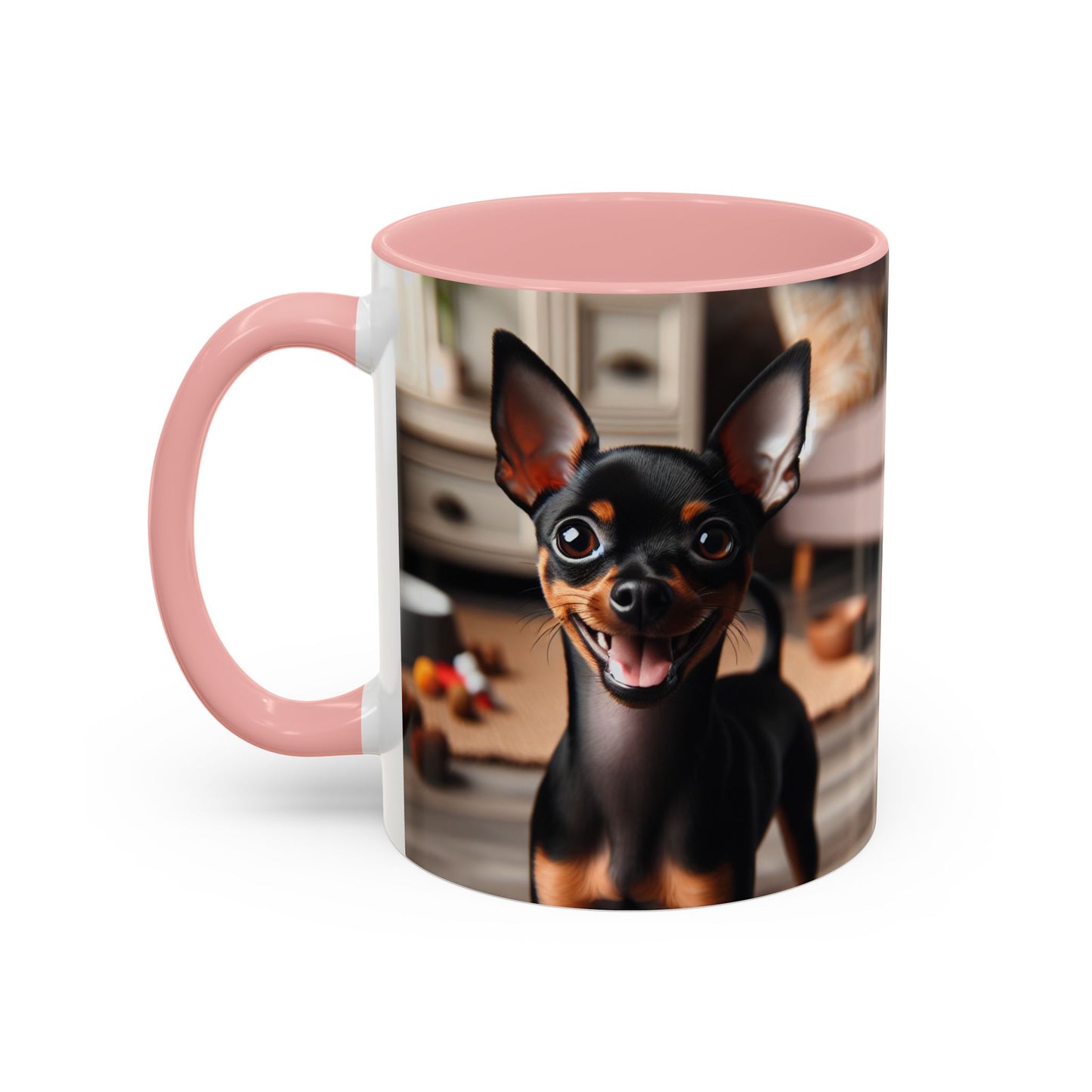 English Toy Terrier Accent Coffee Mug - Perfect Gift for Dog Lovers