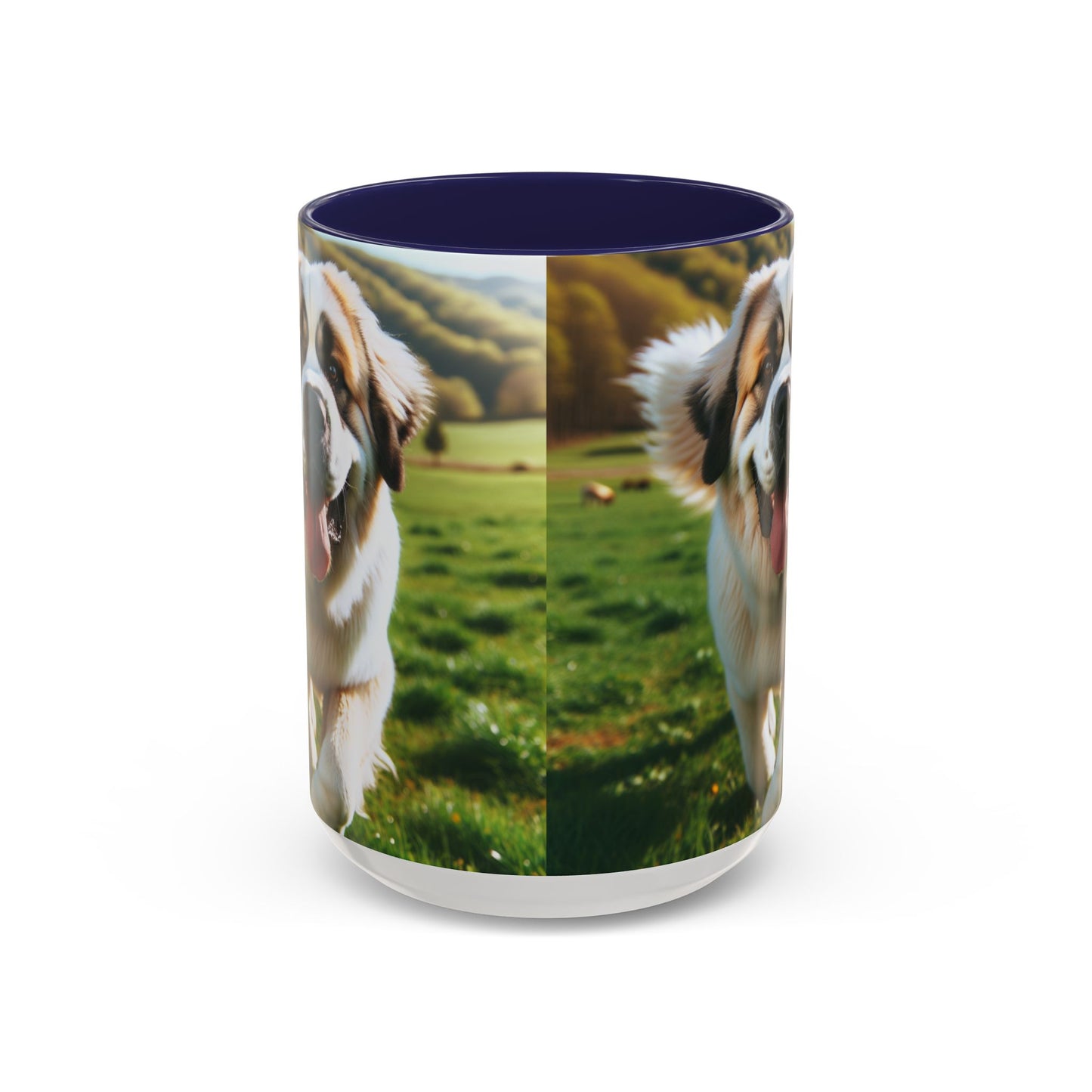 Pyrenean Mastiff Accent Coffee Mug - Perfect Gift for Dog Lovers
