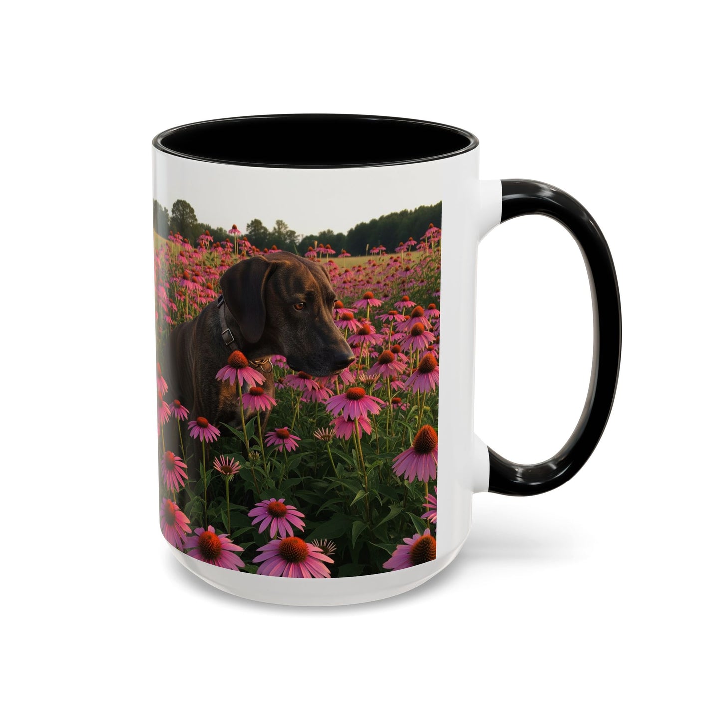 Treeing Tennessee Brindle Accent Coffee Mug - Perfect Gift for Dog Lovers