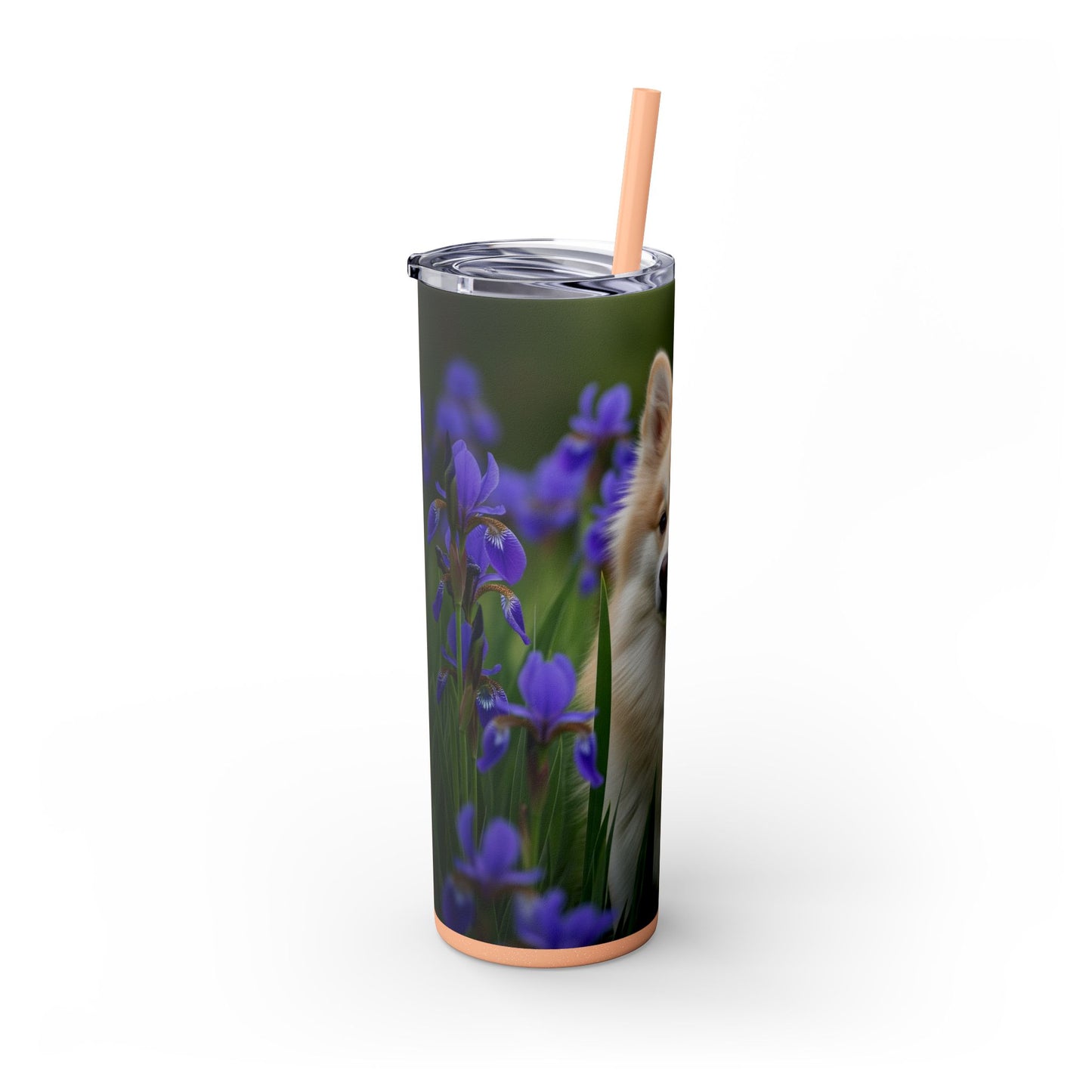 Pomsky Tumbler with Straw, 20oz