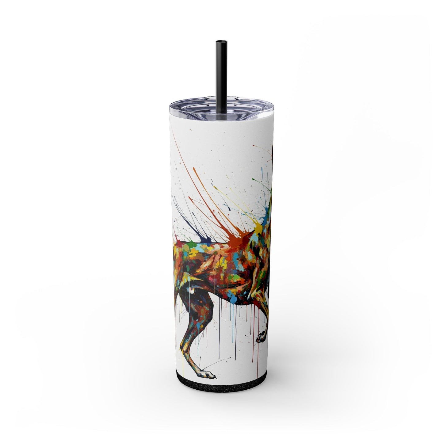 Azawakh Tumbler with Straw, 20oz