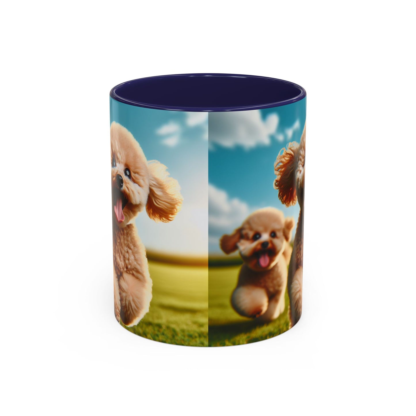 Toy Poodle Accent Coffee Mug - Perfect Gift for Dog Lovers