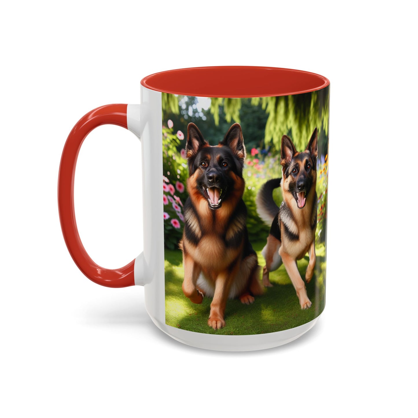 German Shepherd Accent Coffee Mug - Perfect Gift for Dog Lovers