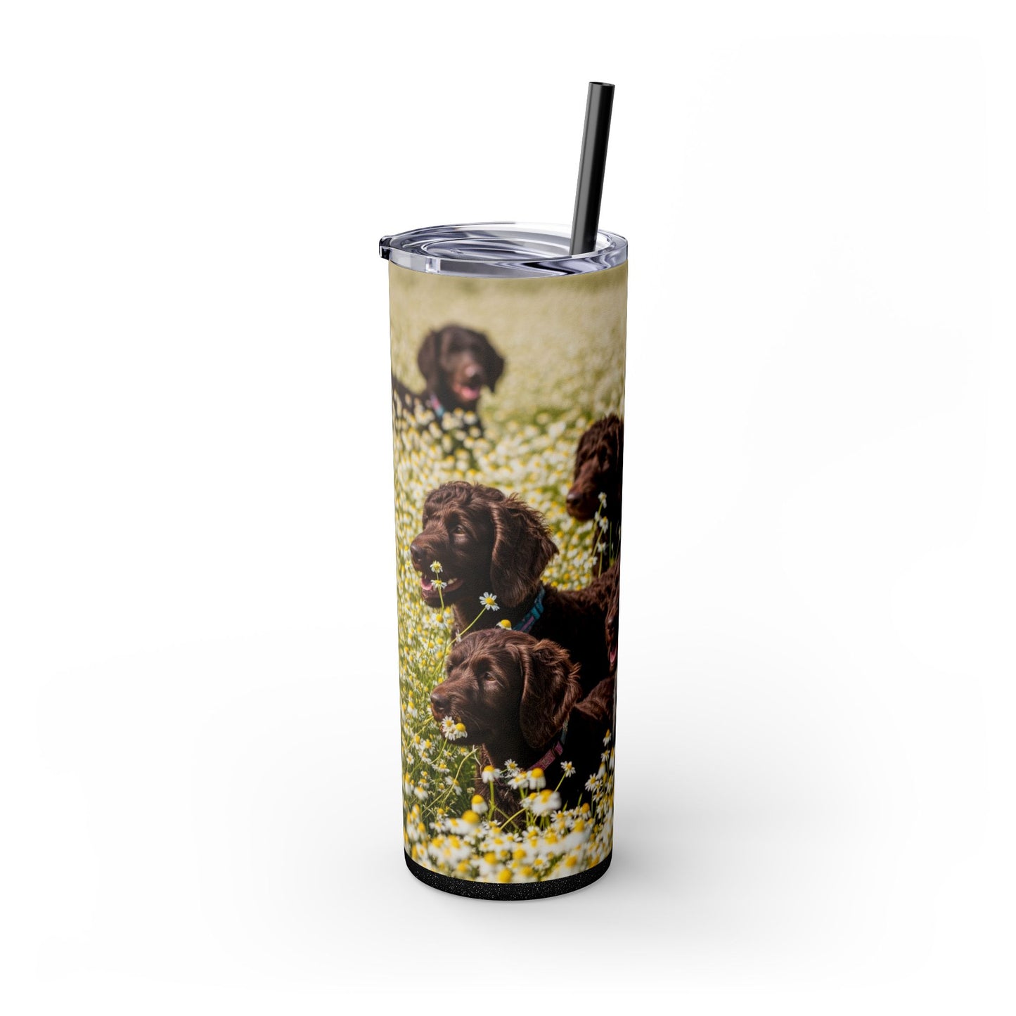 Pudelpointer Tumbler with Straw, 20oz