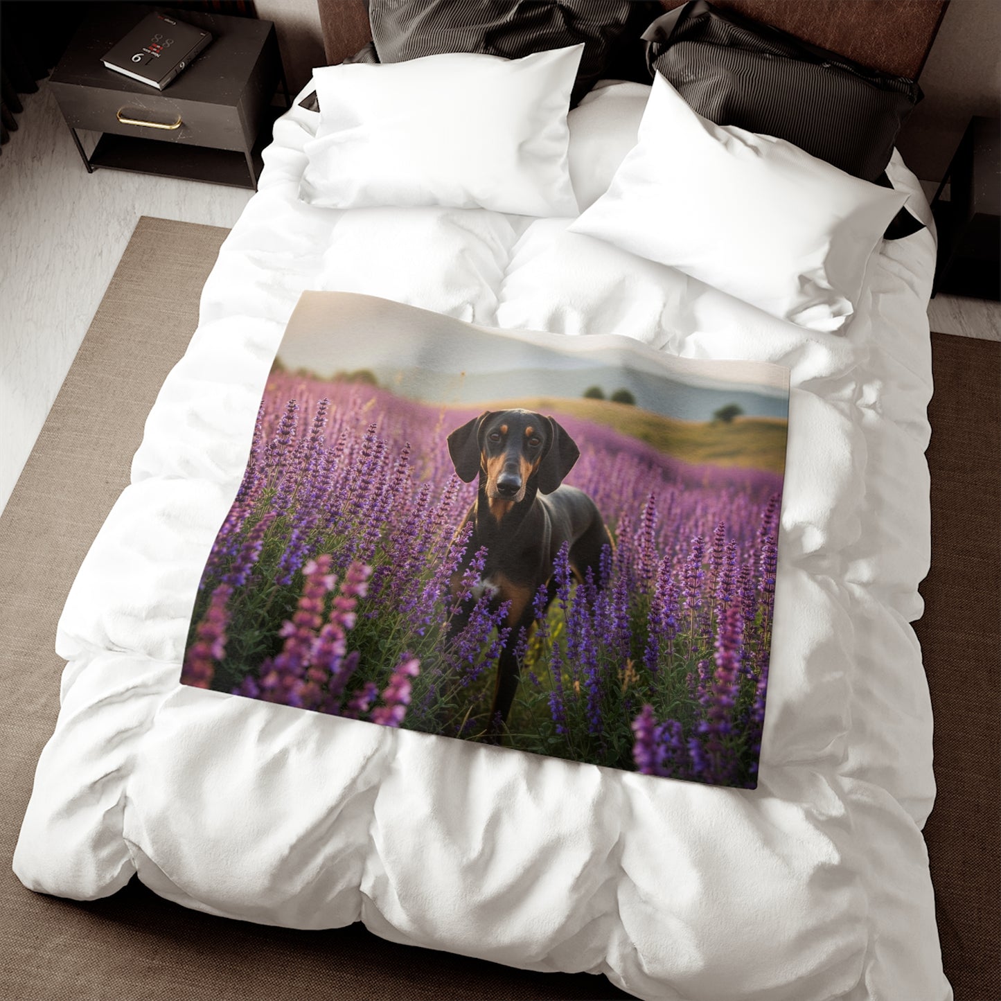 Transylvanian Hound Sweatshirt Blanket