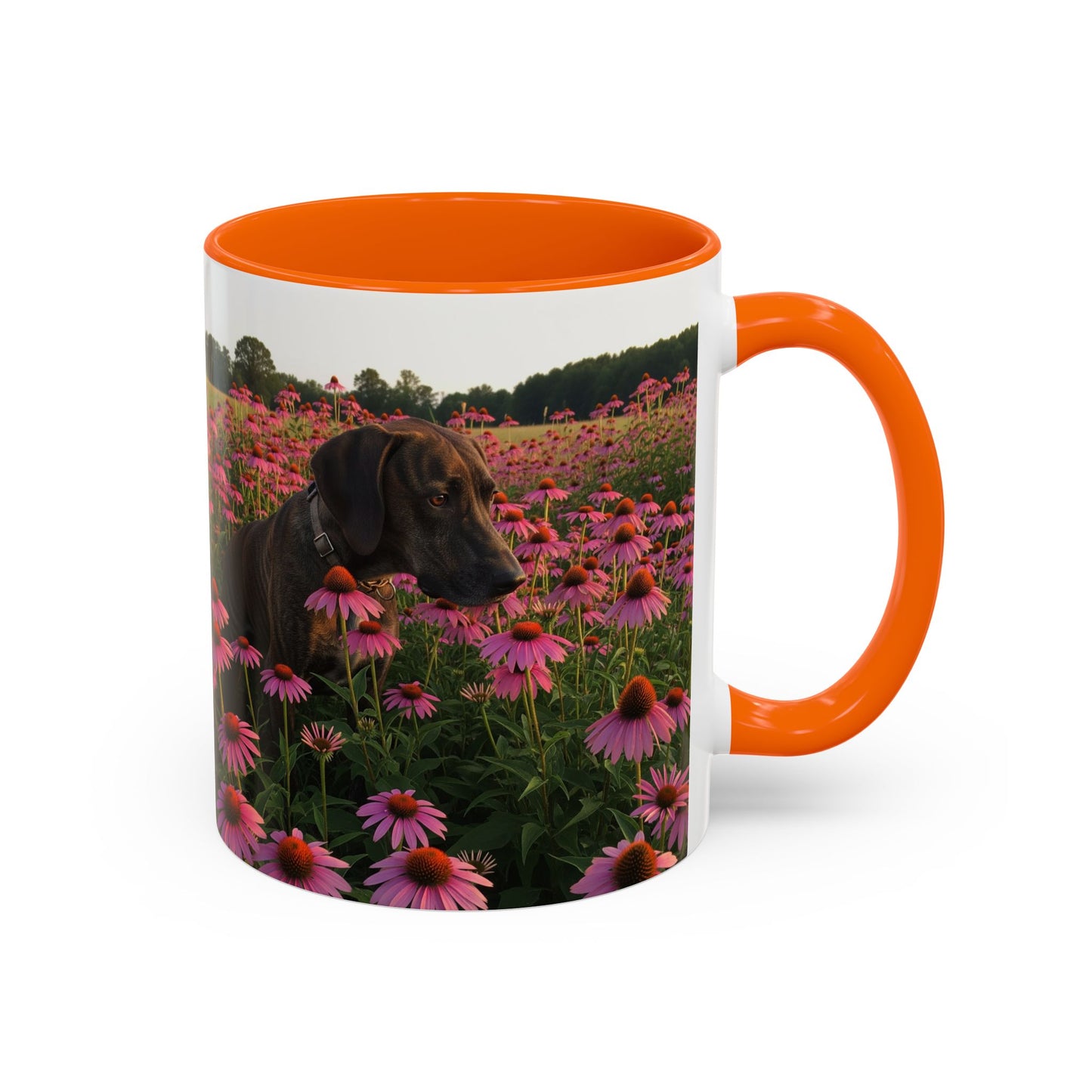 Treeing Tennessee Brindle Accent Coffee Mug - Perfect Gift for Dog Lovers